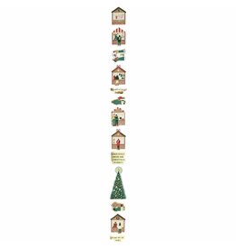 Rico Design Mini Stickers - Kerstmarkt - 120st