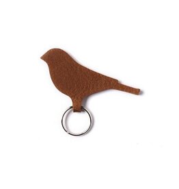 Keecie Sleutelhanger Mini tweet, Cognac used look
