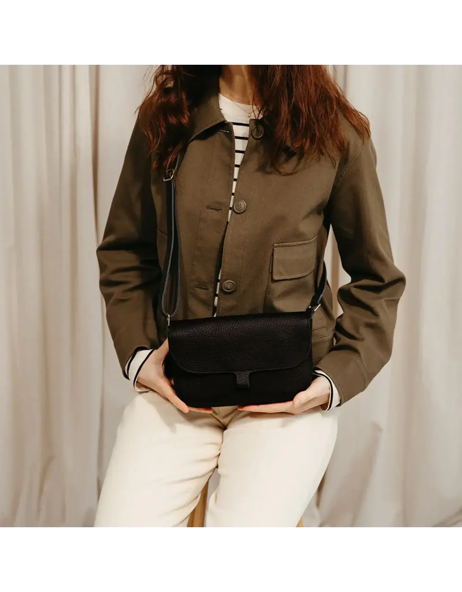 Keecie Keecie Handtas – Wild Swan, Black