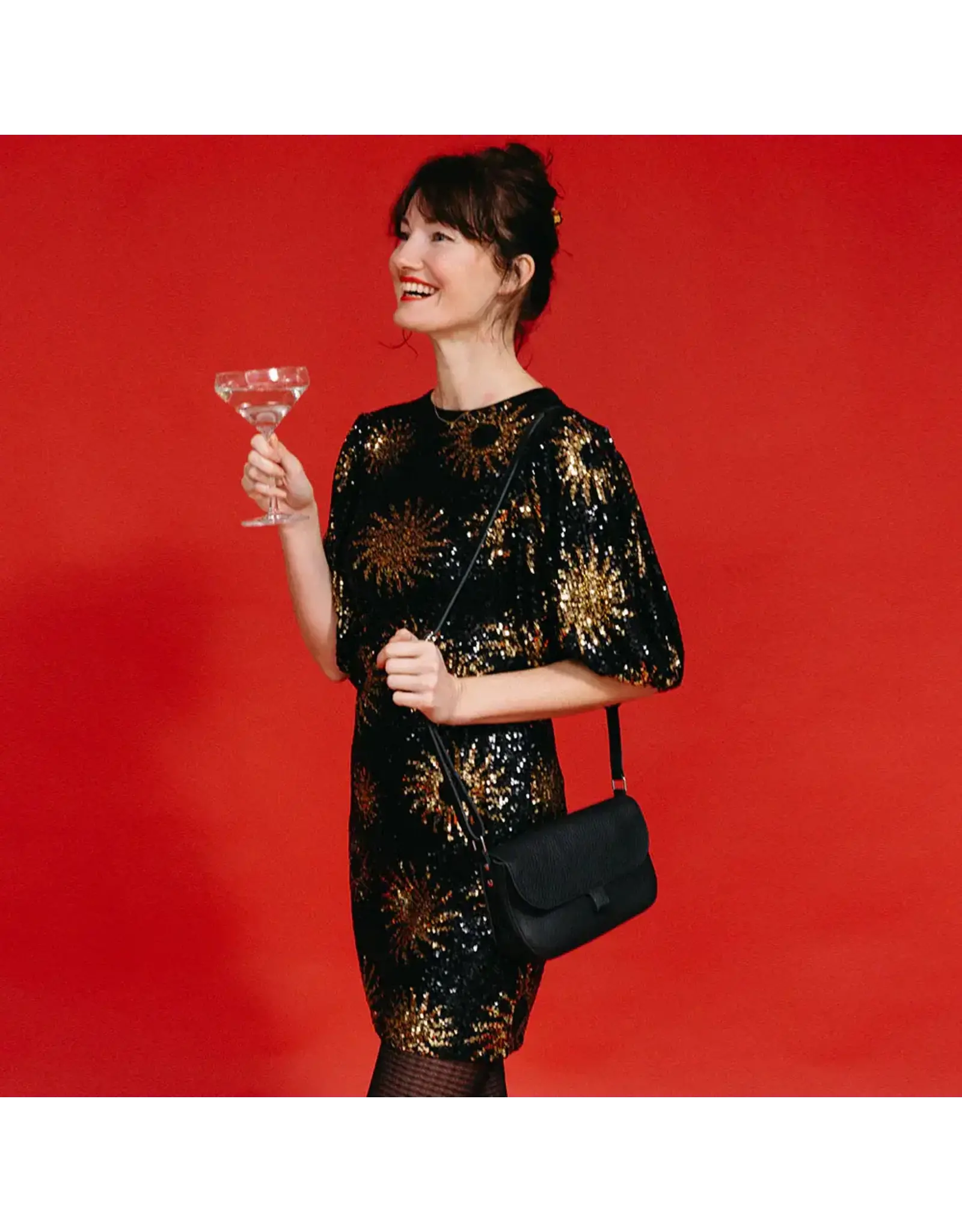 Keecie Keecie Handtas – Wild Swan, Black