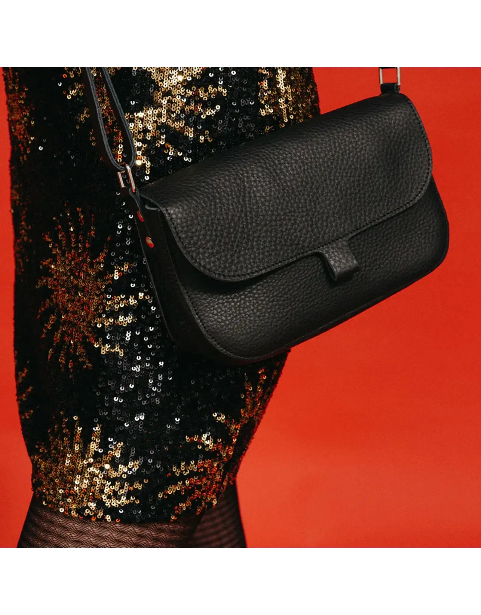 Keecie Keecie Handtas – Wild Swan, Black