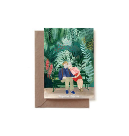 Reddish Design Wenskaart - Together Forever - Dubbele kaart + Envelop