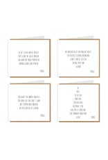 Smooj Kerstdoosje Smooj 1 - 4x2 Kerstkaart +  Enveloppen