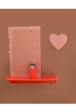 Studio Harm & Elke Little Heart, Coral - 7,5×6,5×2 cm