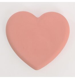 Studio Harm & Elke Big Heart, Coral - 11,5×11× 2 cm