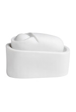Raeder Kerststal L - Witte Figuren - 45 x 9,5 cm