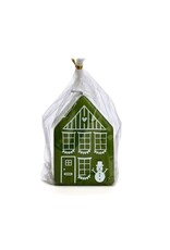 Rustik Lys Kaars, Gingerbread house L - Thijm - 7x10cm