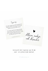 Vlinderkusjes Klein zakje vol kracht - Tijgeroog