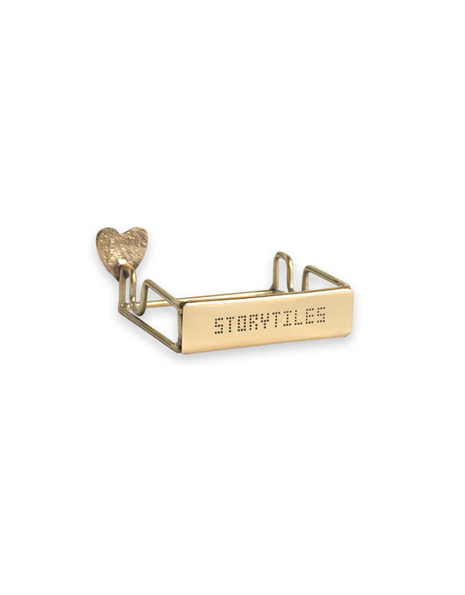 Storytiles Golden Holdie Heart - 8 x 9 x 8,5 cm