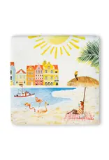 Storytiles Mini Tegel / Magneet - Colorful Curaçao - 6 x 6 cm