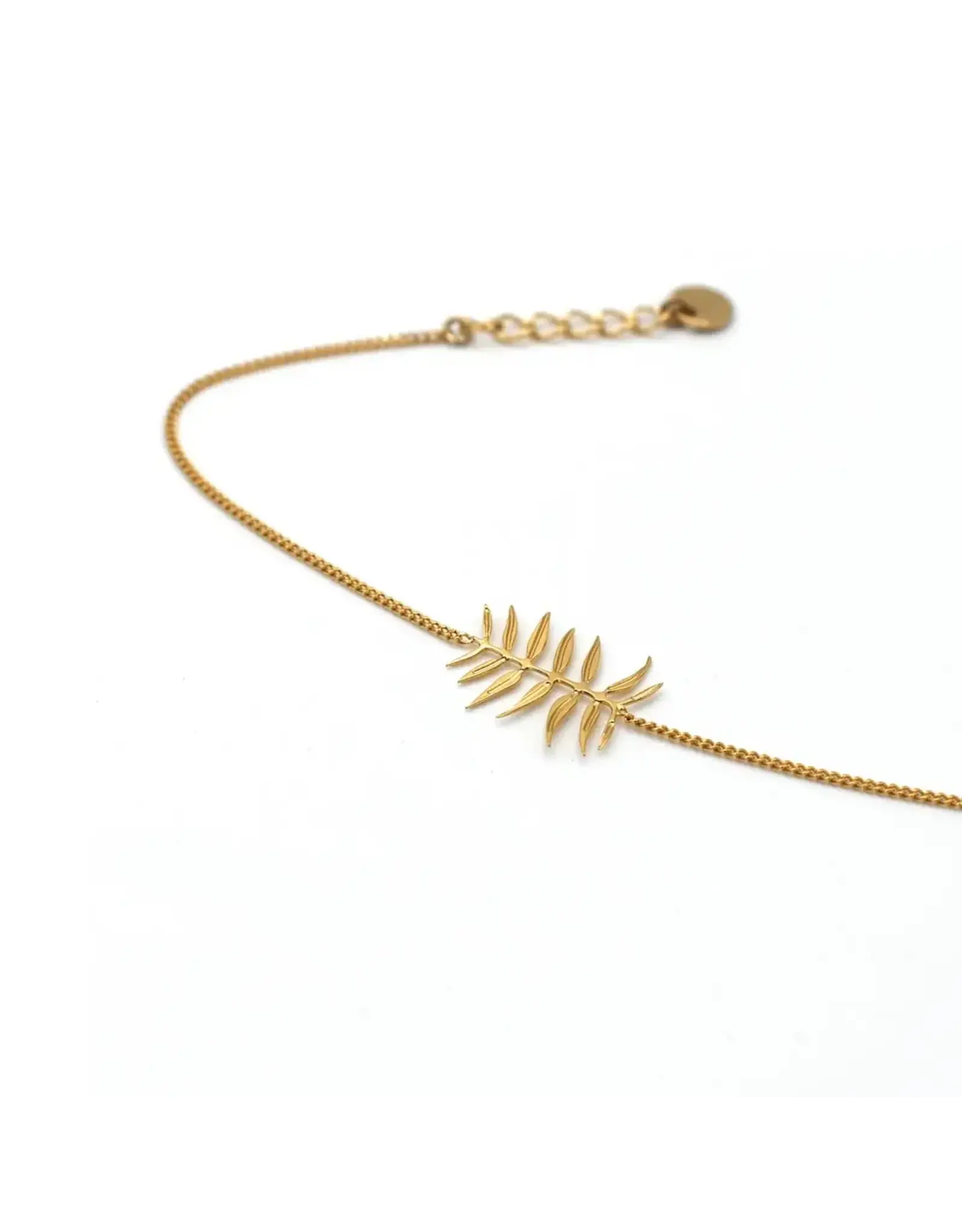 Nadja Carlotti Armband Feuillag - Messing Verguld