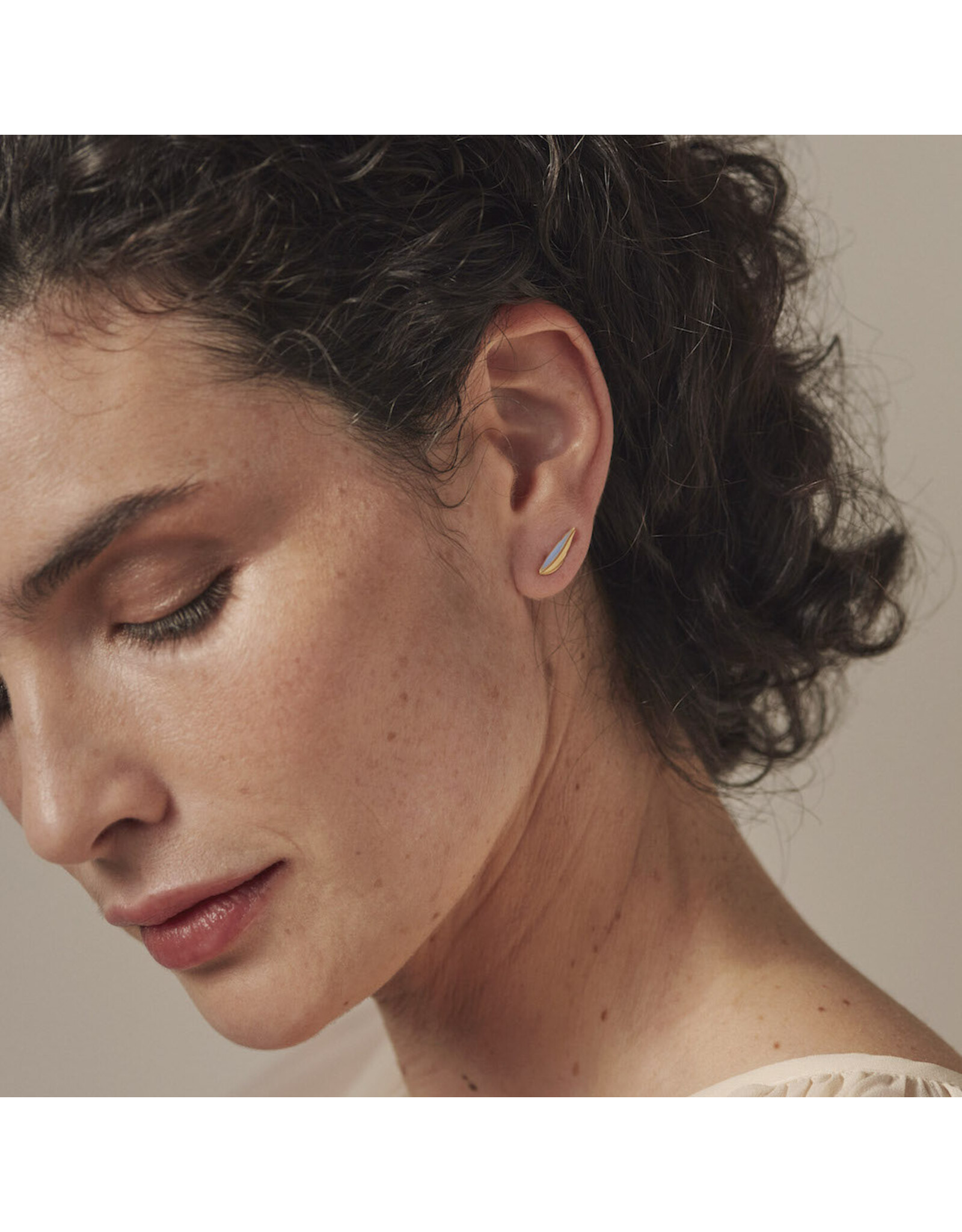 Nadja Carlotti Oorstud Calice - Lila Blauw