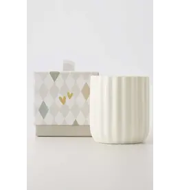 Zusss Geurkaars, Hartje - Beige