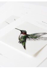 Inkylines Muursticker - Kolibrie