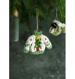 De weldaad Kersthanger - Christmas Jumper, Groen De weldaad Kersthanger - Christmas Jumper, Groen