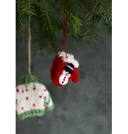 De weldaad Kersthanger - Christmas Mittens, Rood De weldaad Kersthanger - Christmas Mittens, Rood