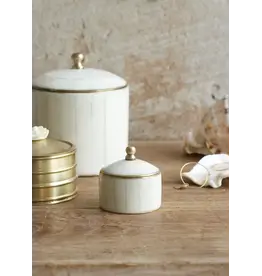 De weldaad Mini Doosje, Wit - Ø 5x5,5cm