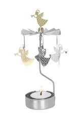 Pluto Theelicht Molentje - Trumpet Angel - Ø 6,5 x 16cm