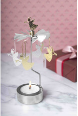 Pluto Theelicht Molentje - Trumpet Angel - Ø 6,5 x 16cm