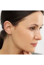 Lulu Copenhagen Oorbel Stud - Color Ball, Stone Opal - Single - 3mm