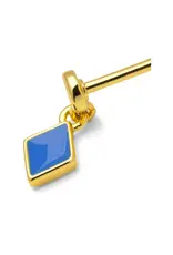 Lulu Copenhagen Oorbel - Confetti Dangling, Blue - Single