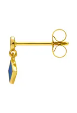 Lulu Copenhagen Oorbel - Confetti Dangling, Blue - Single