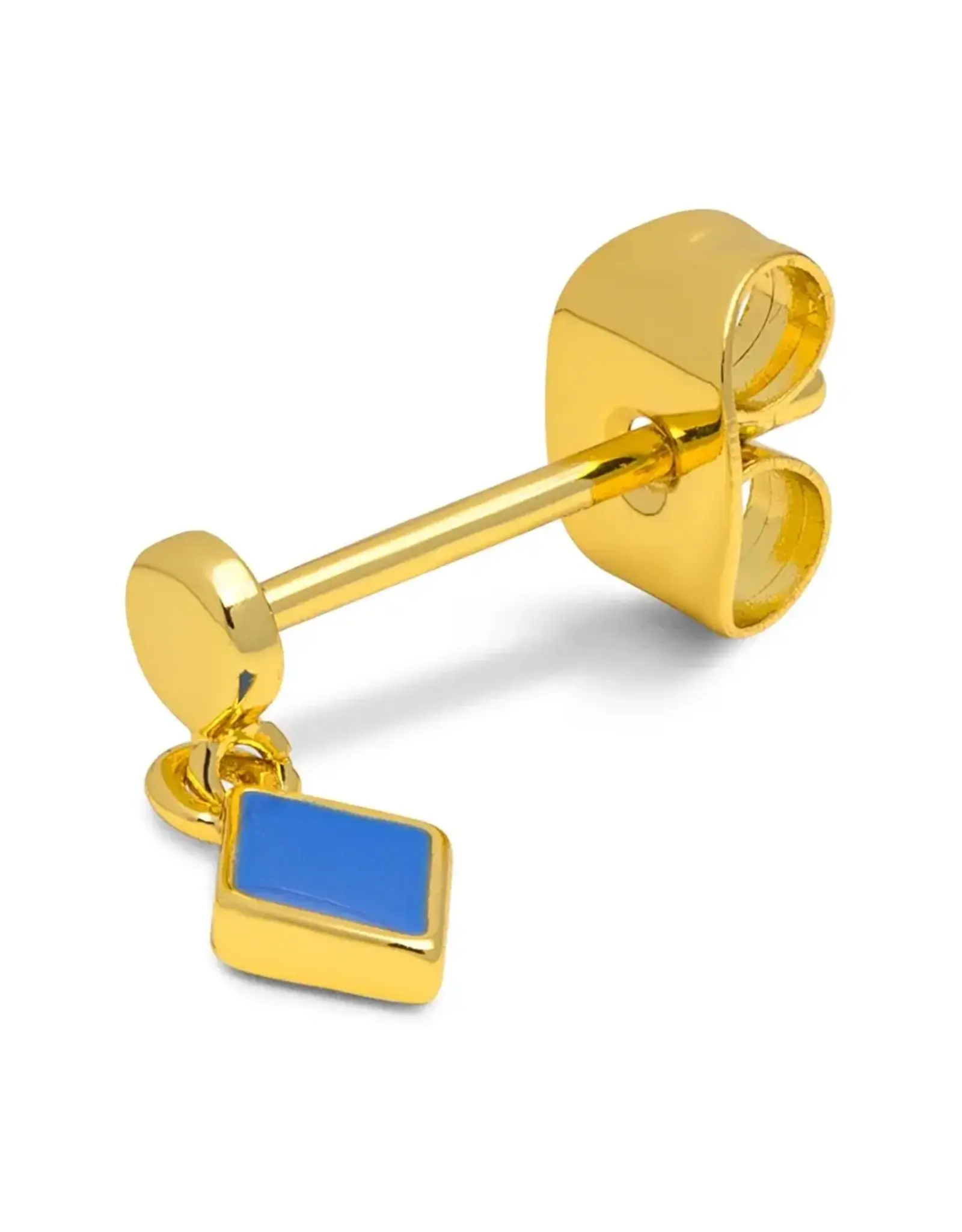 Lulu Copenhagen Oorbel - Confetti Dangling, Blue - Single