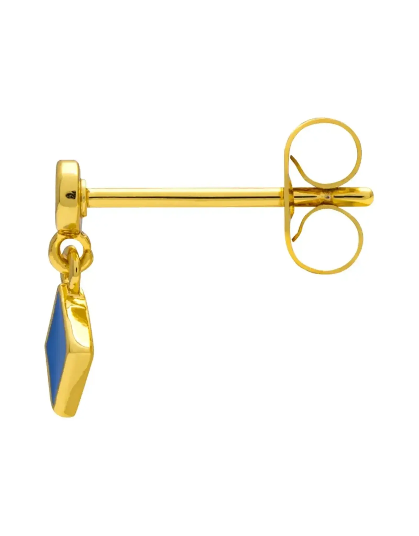 Lulu Copenhagen Oorbel - Confetti Dangling, Blue - Single