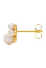 Lulu Copenhagen Oorbel - Bouquet Pearls, Lavender - Single