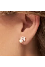 Lulu Copenhagen Oorbel - Bouquet Pearls, Lavender - Single