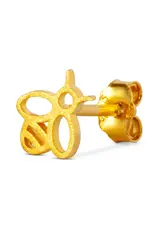 Lulu Copenhagen Oorbel - Bzzz, Goud - Single