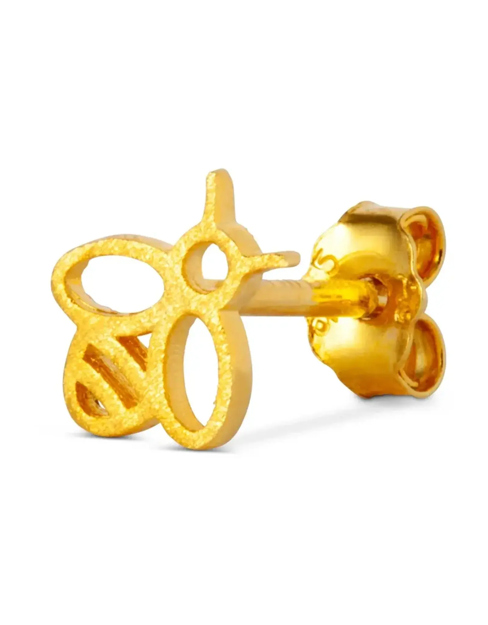 Lulu Copenhagen Oorbel - Bzzz, Goud - Single