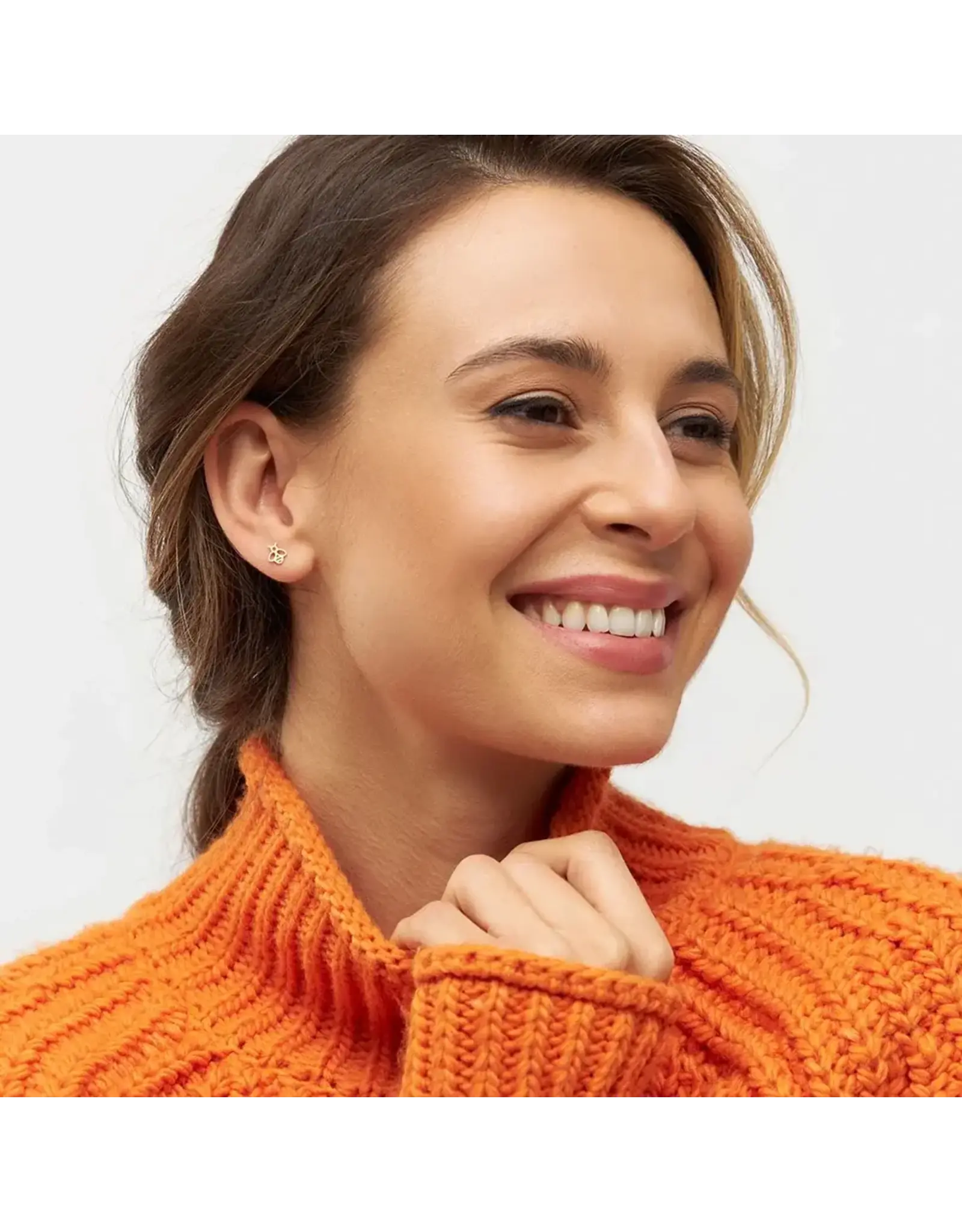 Lulu Copenhagen Oorbel - Bzzz, Goud - Single