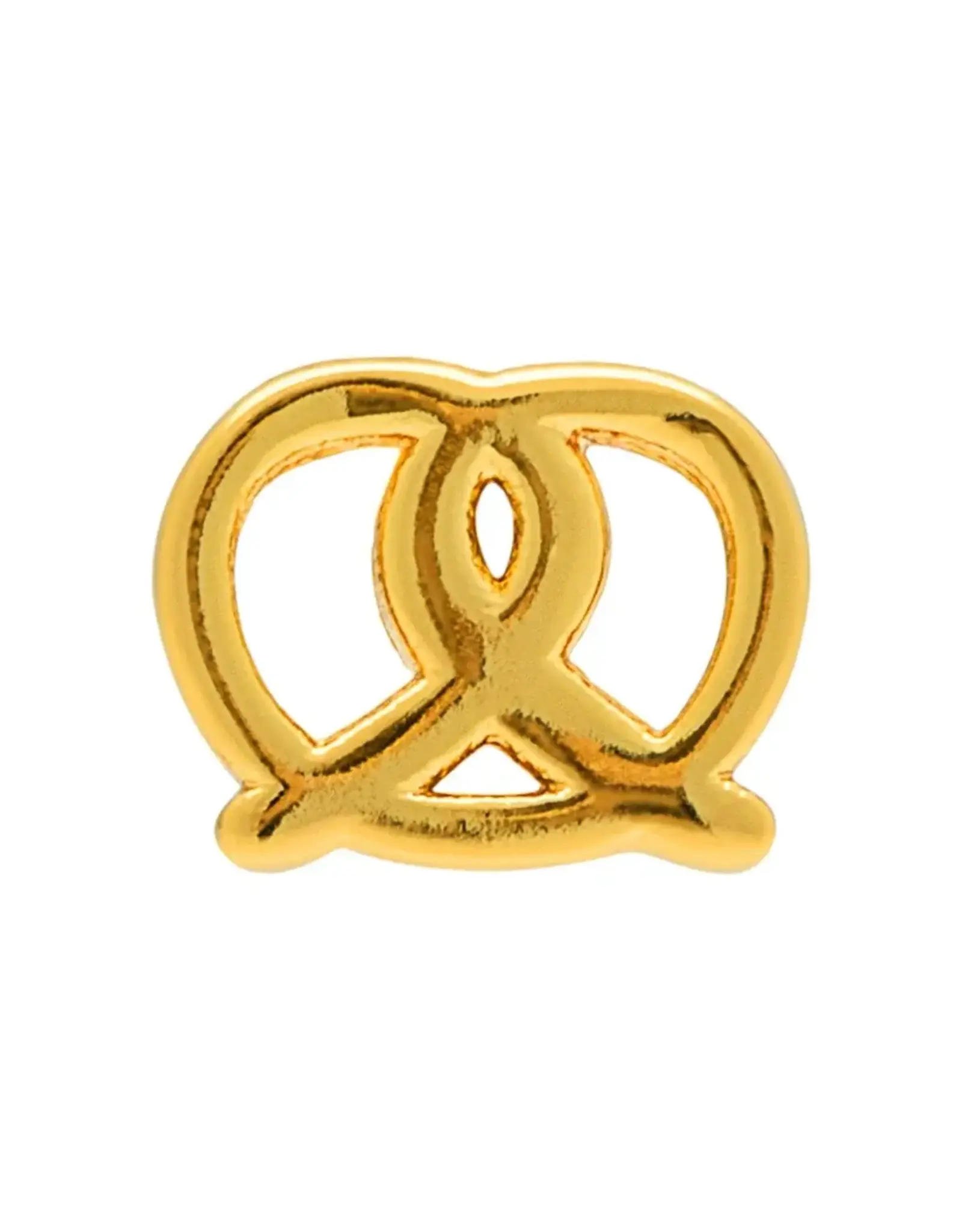 Lulu Copenhagen Oorbel - Pretzel, Goud - Single