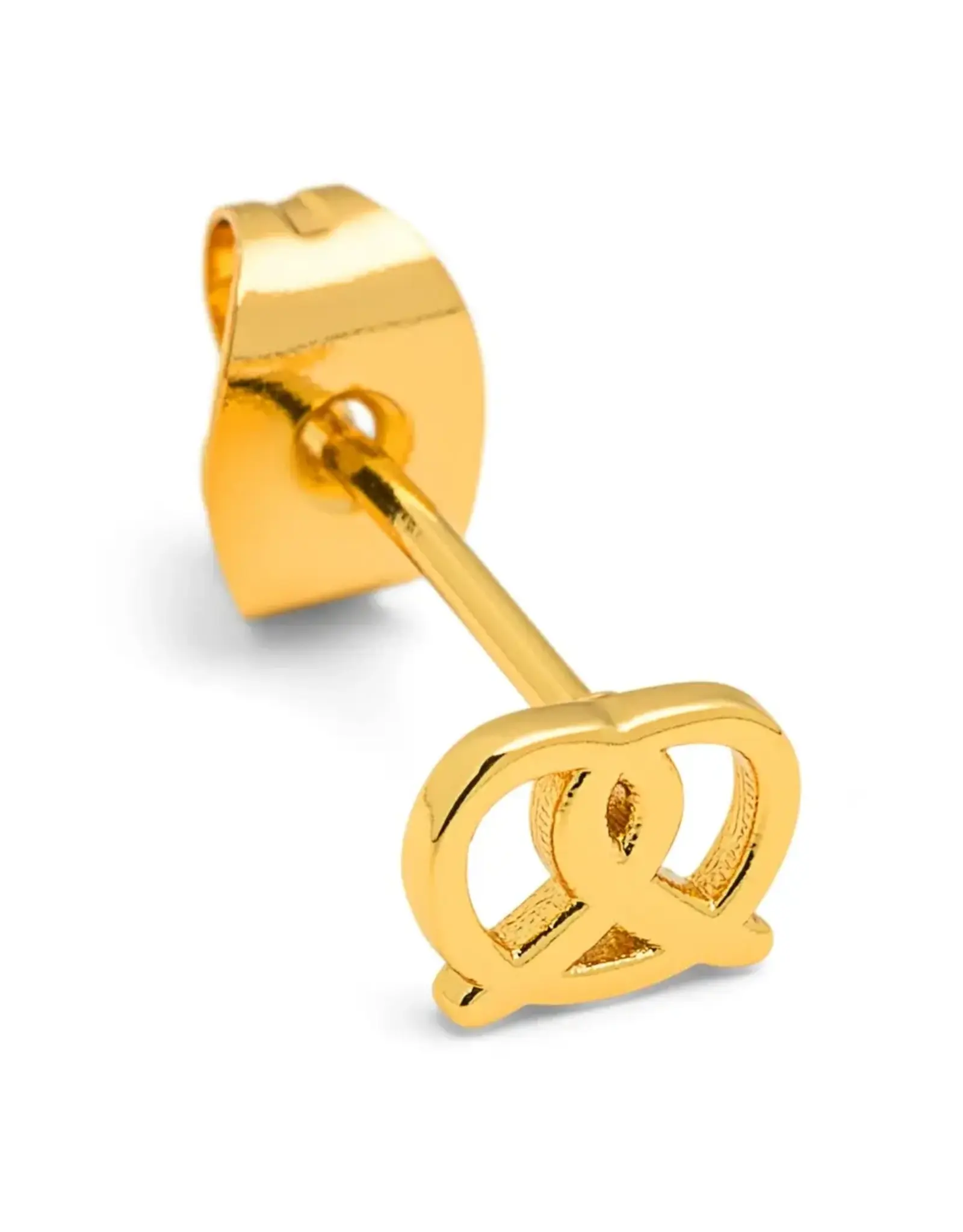 Lulu Copenhagen Oorbel - Pretzel, Goud - Single