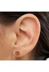 Lulu Copenhagen Oorbel - Pretzel, Goud - Single