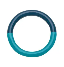 Lulu Copenhagen Double Color Ring - Retro Dark Blue/ Retro Blue