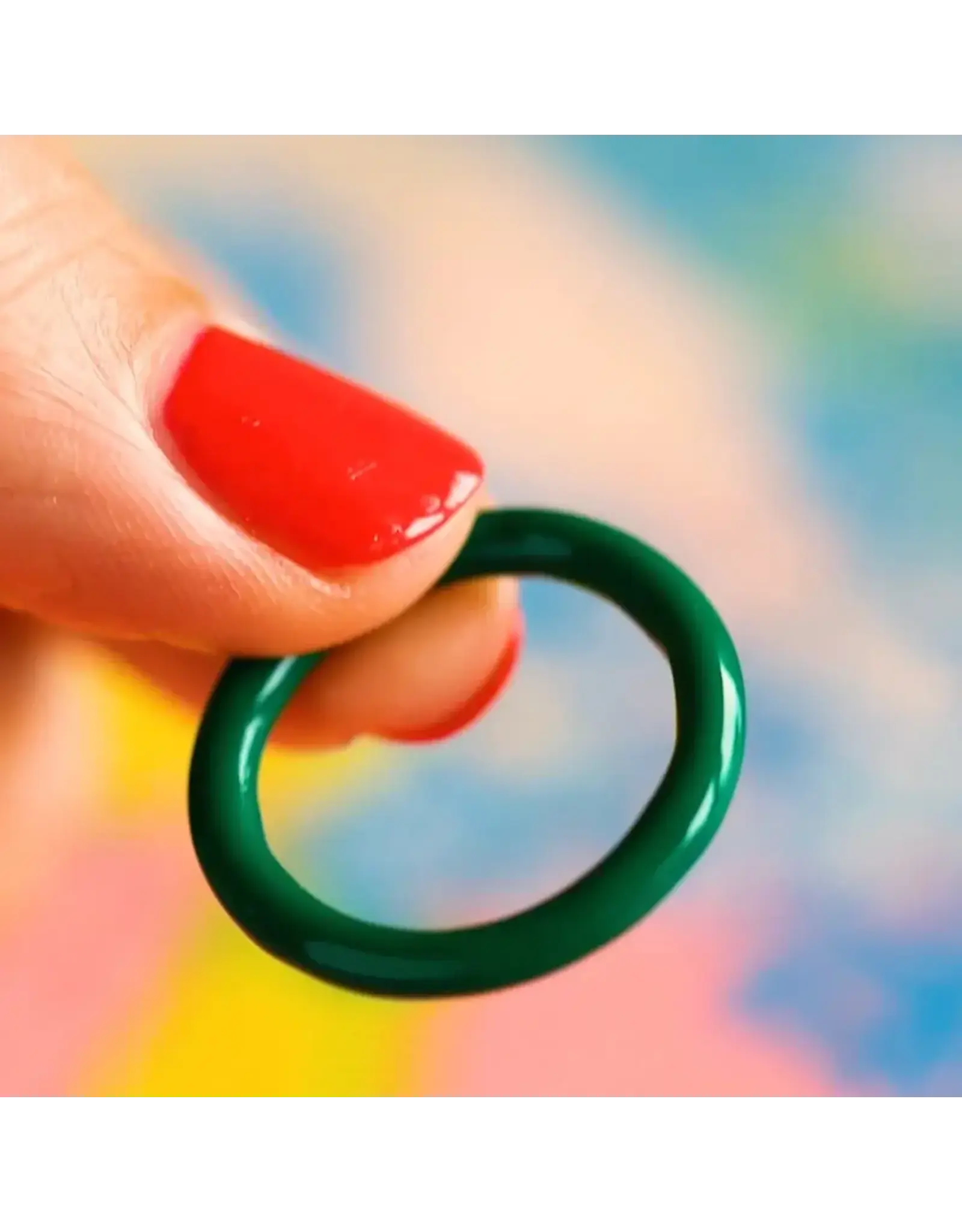 Lulu Copenhagen Color Ring Enamel - Green