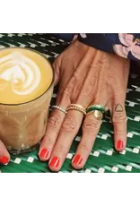 Lulu Copenhagen Color Ring Enamel - Green