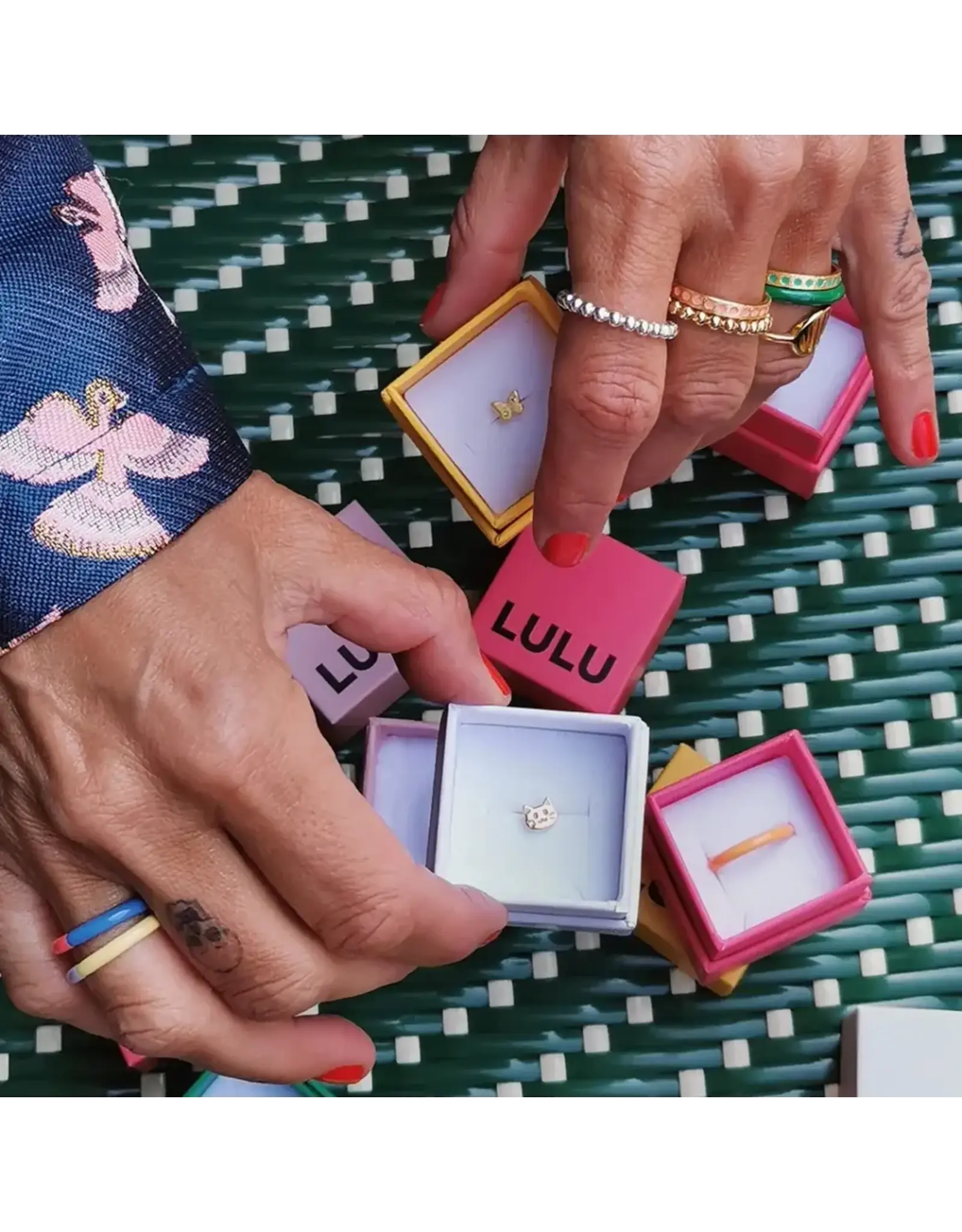 Lulu Copenhagen Color Ring Enamel - Green