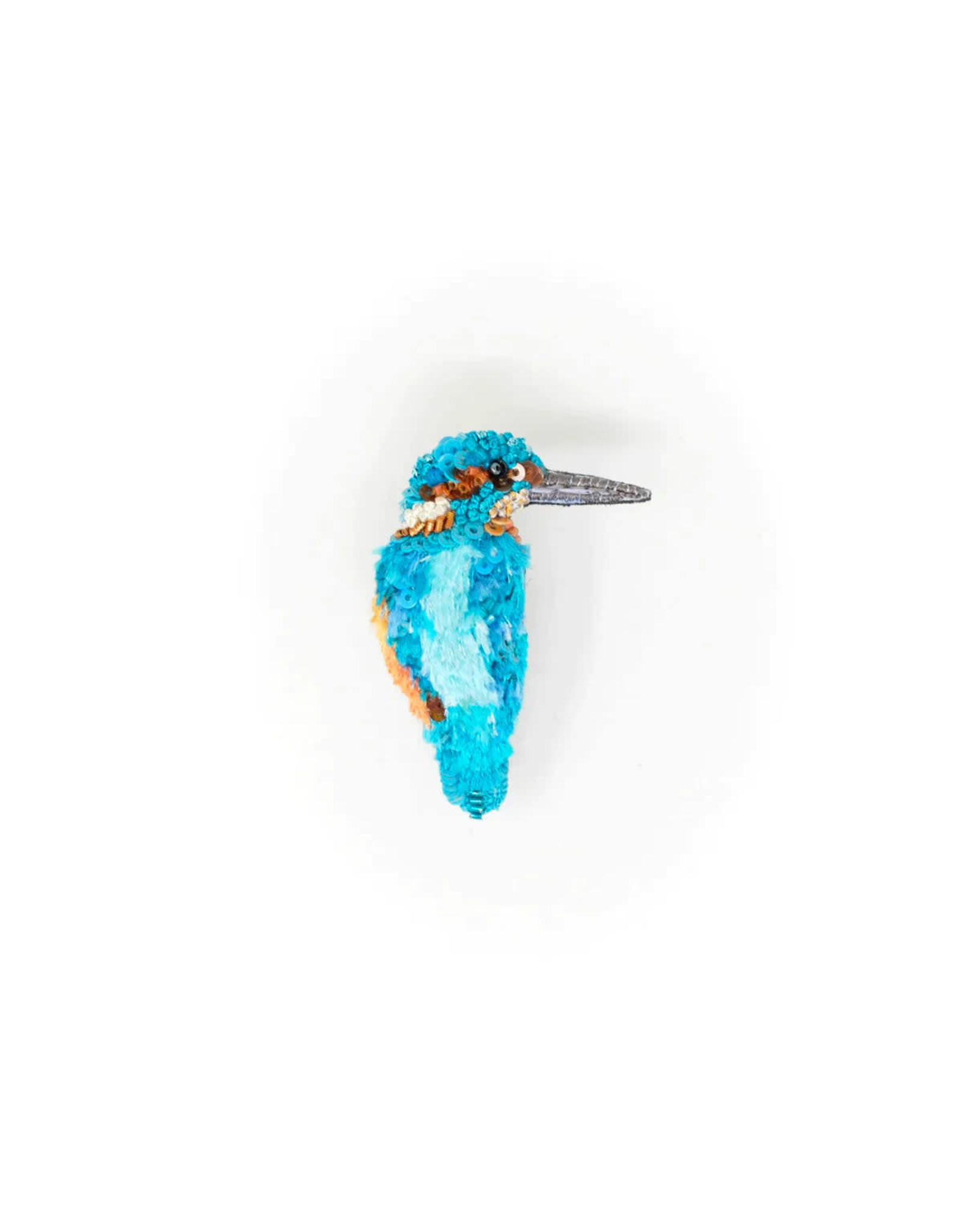Trovelore Broche - River Kingfisher - 5x2cm