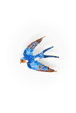 Trovelore Broche - Flying Swallow - 5,5 x 5cm