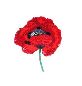 Trovelore Broche - Red Poppy - 7 x 5,7cm Trovelore Broche - Red Poppy - 7 x 5,7cm