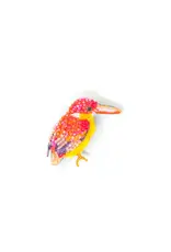 Trovelore Broche - Oriental Dwarf Kingfisher - 4,5 x 2,5