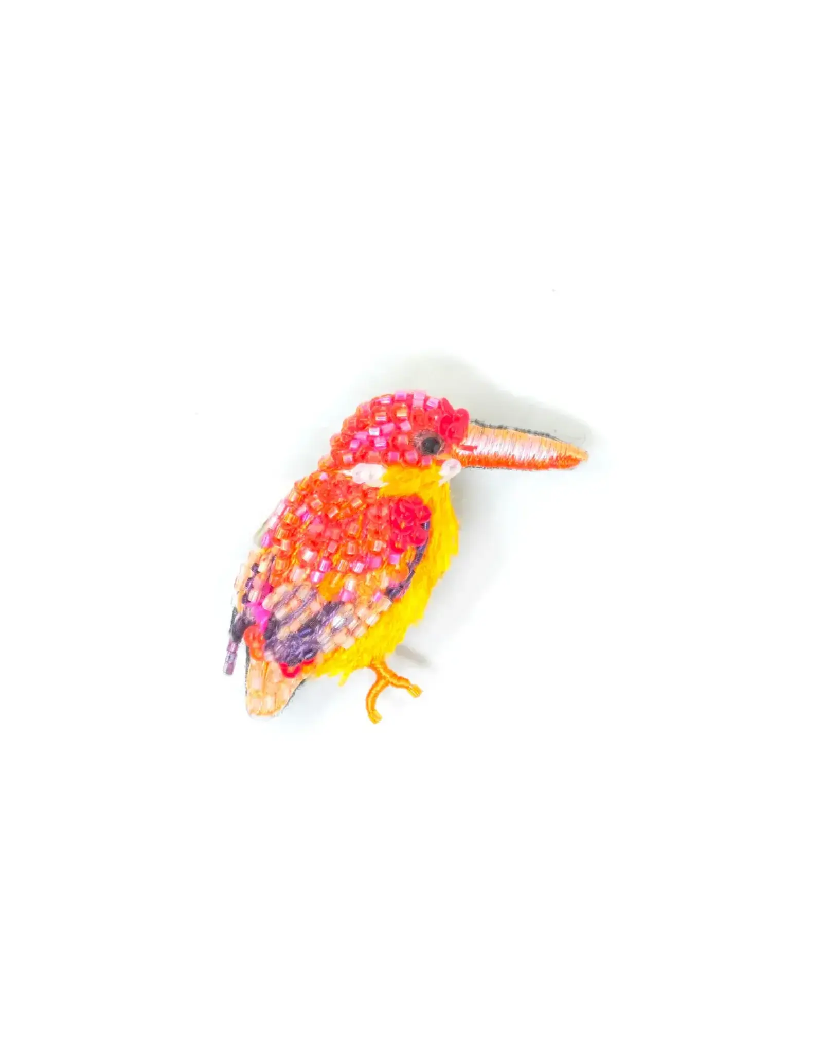 Trovelore Broche - Oriental Dwarf Kingfisher - 4,5 x 2,5