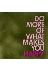 Yett Tegeltje - Do more of what makes..., Olijf/Warmroze - 10x10