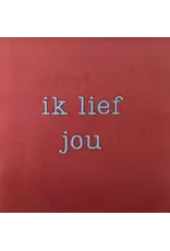 Yett Tegeltje - Ik lief jou, Roze/Warmblauw - 10x10
