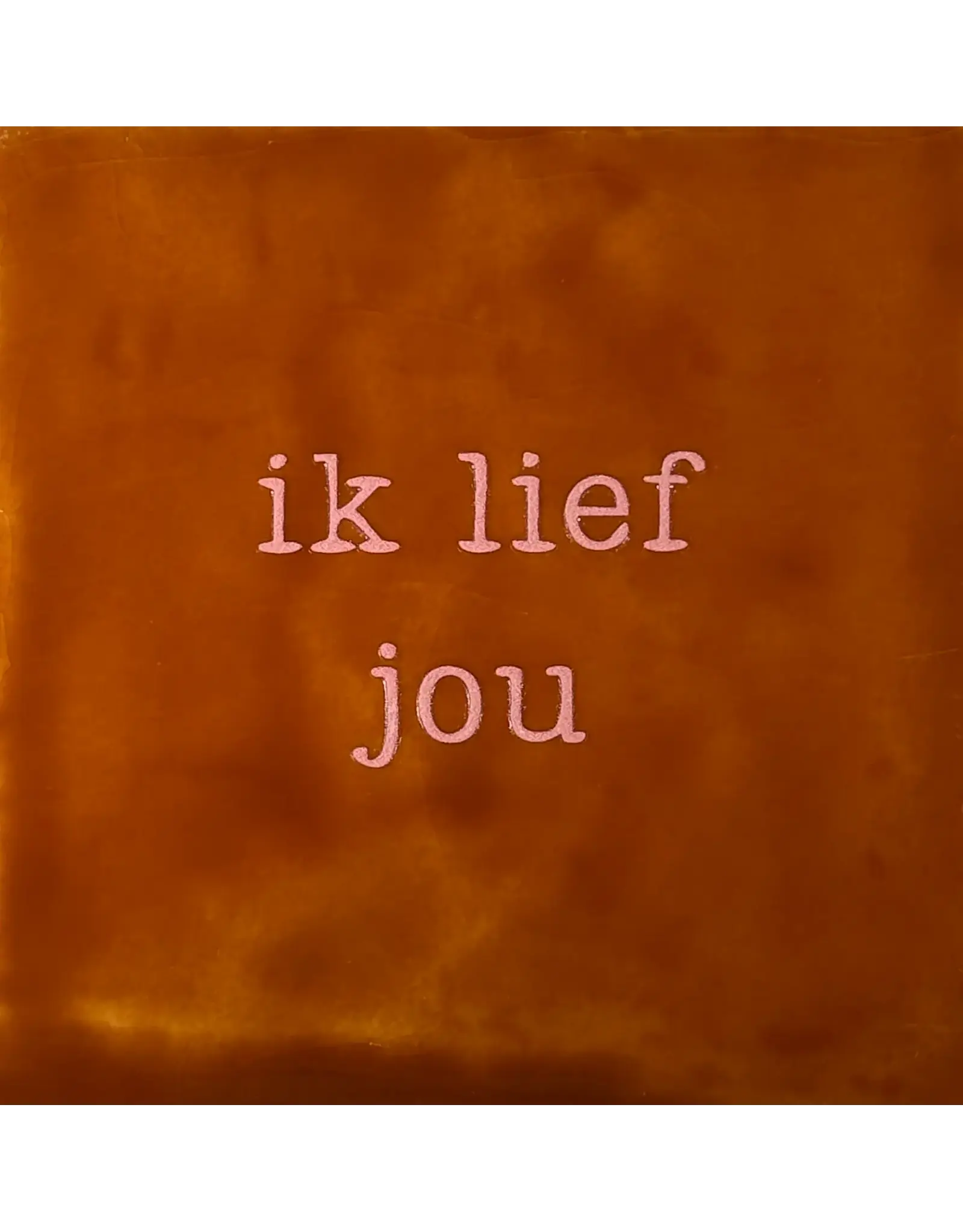Yett Tegeltje - Ik lied jou, Terra/Zalm - 10x10