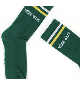 Sock The City Gentse sokken - Vree wijs, Retro Groen - Katoen - One size