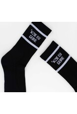 Sock The City Gentse sokken - 'kzie eu geire, Zwart - Katoen - One size